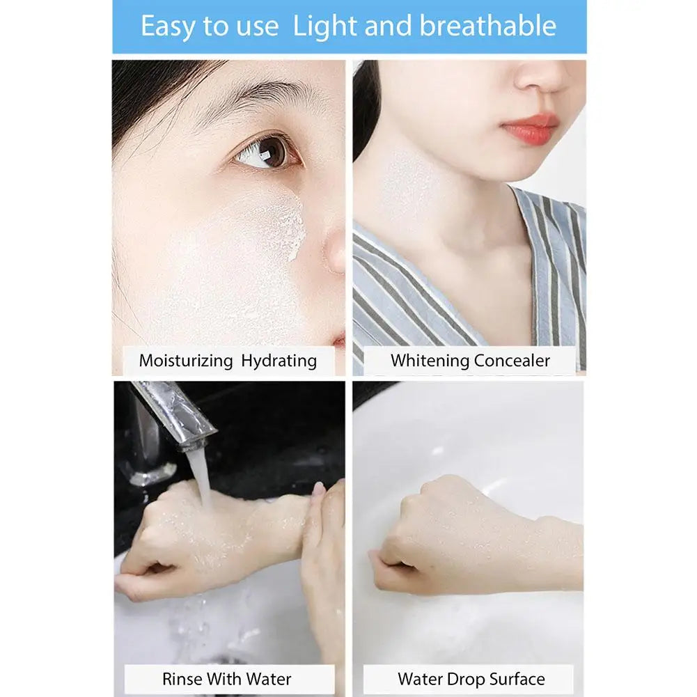 NEW High-end 20ml Whitening Moisturizing Base Spray BB Cream Concealer Brighten Face Concealer Spray Face Base Foundation Cream