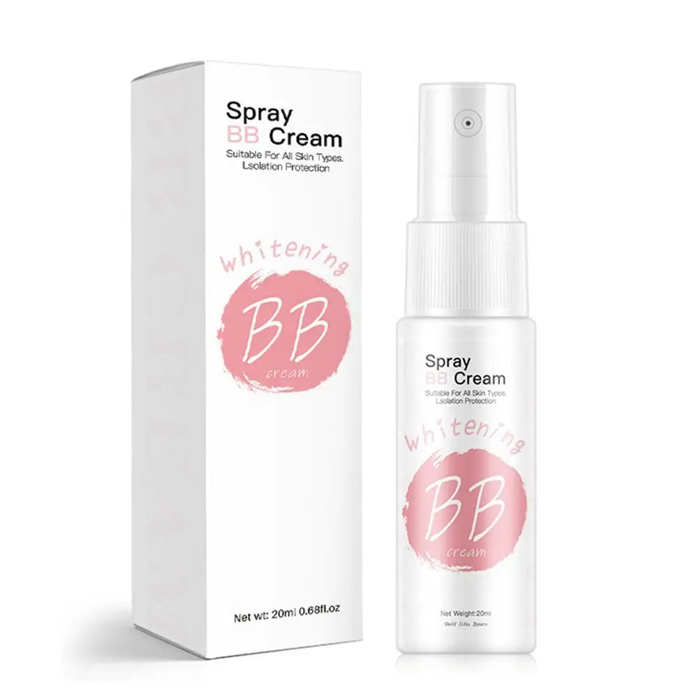 NEW High-end 20ml Whitening Moisturizing Base Spray BB Cream Concealer Brighten Face Concealer Spray Face Base Foundation Cream